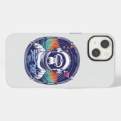 Ruimteaap Astronaut iPhone Hoesje (Achterkant horizontaal)