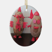 Ruimteaardappelen Keramisch Ornament (Rechts)