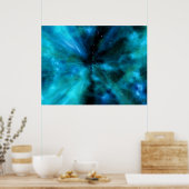 RuimteAbstract universum Poster Cosmos (Keuken)