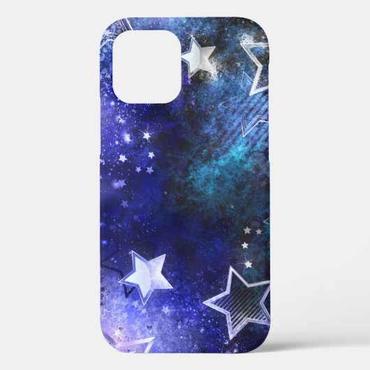 Ruimteachtergrond met sterren Case-Mate iPhone case (Achterkant)