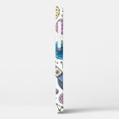 Ruimteachtergrond. Planten van het zonnestelsel. R Case-Mate iPhone Case (Achterkant / Links)