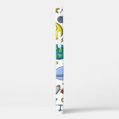 Ruimteachtergrond. Planten van het zonnestelsel. R Case-Mate iPhone Case (Achterkant / Rechts)