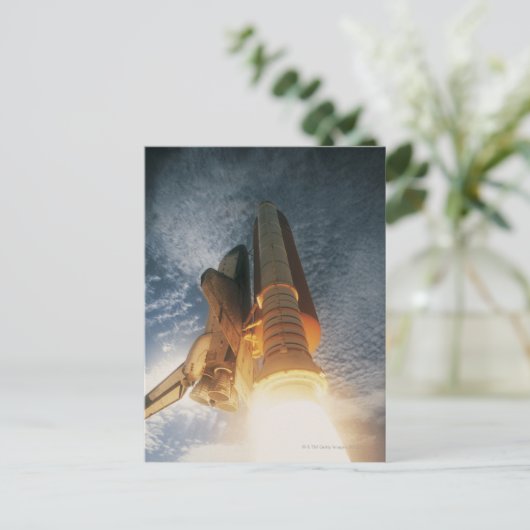 Ruimteafsluiter starten briefkaart (Staand voorkant)