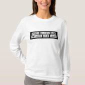 Ruimtealiens, slechte moeders en Pistolen! Lang T- T-shirt (Voorkant)