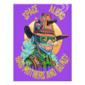 Ruimtealiens, slechte moeders en Pistolen! Poster (Voorkant)