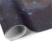 Ruimteasstronomie vlam Nebula universum Cadeaupapier (Rol Hoek)
