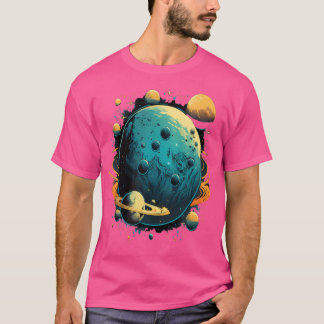 Ruimteastronaut Alien Raket Sterrenkunde Extratera T-shirt