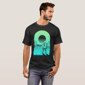 Ruimteastronaut ruimtewandelen Astronauten zijn Al T-shirt (Voorkant volledig)