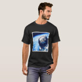 ruimteastronautenkat t-shirt (Voorkant volledig)