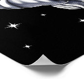 Ruimteastronautenmeditatie Poster (Hoek)