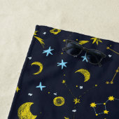 ruimteastronomie-naadloos patroon strandlaken (In situ)