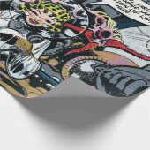 Ruimteavonturen #12 Funny 50s Retro Sci Fi Comic Cadeaupapier (Hoek)