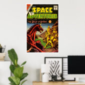 Ruimteavonturen #47 (1962) poster (Thuiskantoor)