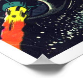 Ruimteavonturen #4 (1953) poster (Hoek)