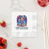 Ruimteavonturier Poochie Servet (Insitu)