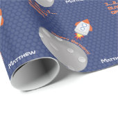 Ruimteavontuur Cadeaupapier (Rol Hoek)