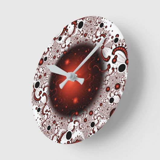 Ruimteavontuur Fantasy Fractal Art Ronde Klok (Hoek)