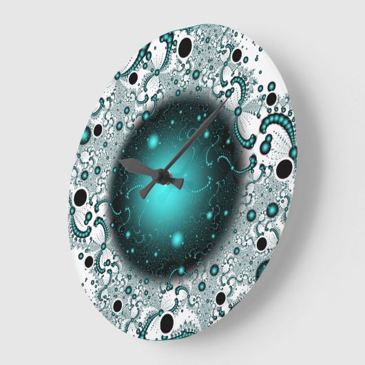 Ruimteavontuur Fractal Art Grote Klok (Hoek)