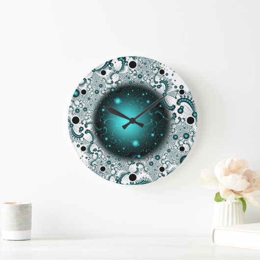 Ruimteavontuur Fractal Art Grote Klok (Huis)