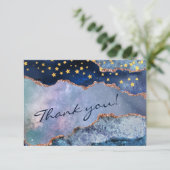 Ruimteavontuur in de melkweg - Hartelijk dank voor Kaart (Staand voorkant)