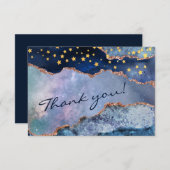 Ruimteavontuur in de melkweg - Hartelijk dank voor Kaart (Voorkant / Achterkant)