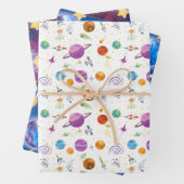 Ruimteavontuur Inpakpapier Vel (In situ)