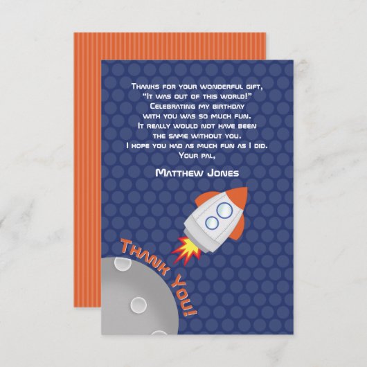 Ruimteavontuur Kaart (Voorkant / Achterkant)