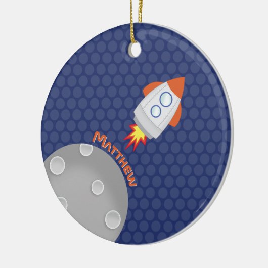 Ruimteavontuur Keramisch Ornament (Links)