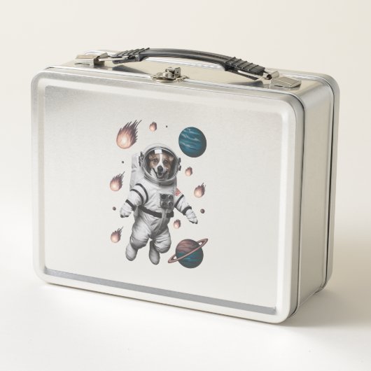 Ruimteavontuur Met Een Hond Astronaut (Voorkant)