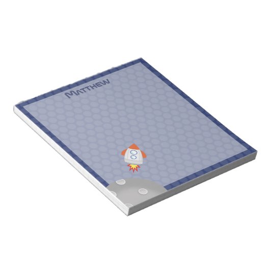 Ruimteavontuur Notitieblok (Schuin)