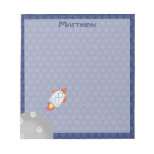 Ruimteavontuur Notitieblok (Voorkant)