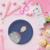 Ruimteavontuur Papieren Bordje (Feest)