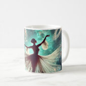 Ruimteballerina Koffiemok (Voorkant rechts)