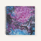 Ruimtebandkleurstof Notitieboek (Voorkant)