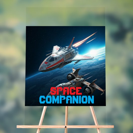 ruimtebegeleidend acrylteken acryl bord (Neutraal)