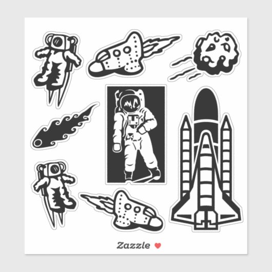 Ruimtebeschrijving Sticker (Vel)