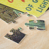 Ruimtebesparend Jigzaag Puzzle Legpuzzel (Zijkant)