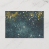 Ruimtebesparende kaart | Ruimtevaart-Baby shower (Achterkant)