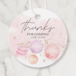 Ruimtebesparende markeringen eerst om de zon bedankjes labels