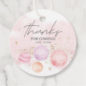 Ruimtebesparende markeringen eerst om de zon bedankjes labels (Voorkant)