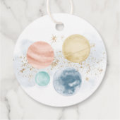 Ruimtebesparende markeringen eerst om de zon bedankjes labels (Achterkant)