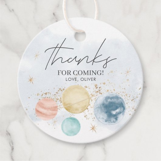 Ruimtebesparende markeringen eerst om de zon bedankjes labels (Voorkant)