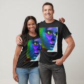 Ruimtebesparende, prachtige T-shirt met kleur (Unisex)
