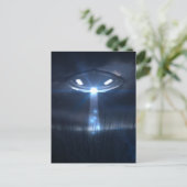 Ruimtebezoekers Briefkaart (Staand voorkant)