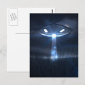 Ruimtebezoekers Briefkaart (Voorkant / Achterkant)