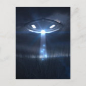 Ruimtebezoekers Briefkaart (Voorkant)