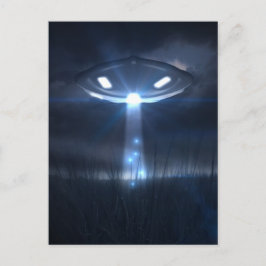 Ruimtebezoekers Briefkaart