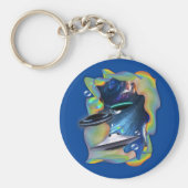 Ruimtebezoekers Sleutelhanger (Voorkant)