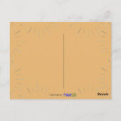 Ruimtebezoekers van UFO-ruimteregistratie ontmoete Briefkaart (Achterkant)