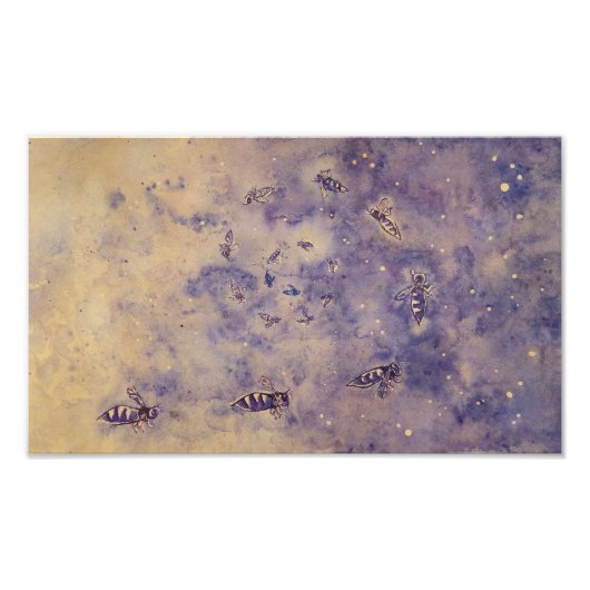 Ruimtebijen Foto afdrukken (Voorkant)